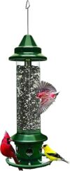 Brome Squirrel-proof Bird Feeder w/Cardinal Ring