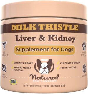 Natural Dog Company Stinky Liver & Kidney Supplement Chews
