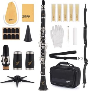 ZEFF Student Beginner Clarinet With Accessories
