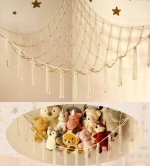 mirolam Stuffed Animal Storage Hammock - Large