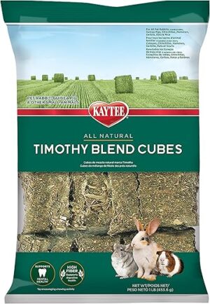 Kaytee Timothy Hay Blend Cubes, 1 Pound