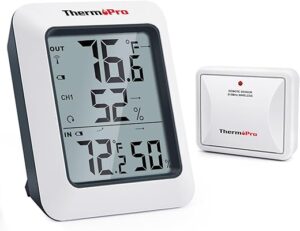 ThermoPro Digital Hygrometer Indoor Outdoor Thermometer