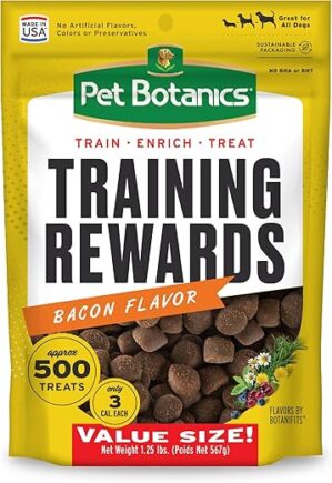 Pet Botanics Training Rewards Treats, Real Pork Liver, 20 oz