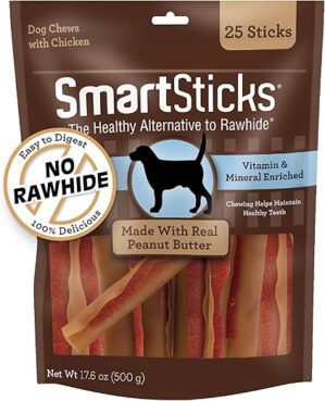 SmartBones Treat Your Dog With Rawhide-Free Chew, 25 Count