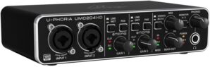 Behringer U-Phoria UMC204HD 2x4 USB Audio Interface