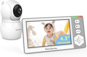 Baby Ganibs Video Baby Monitor With Camera, 4.3''