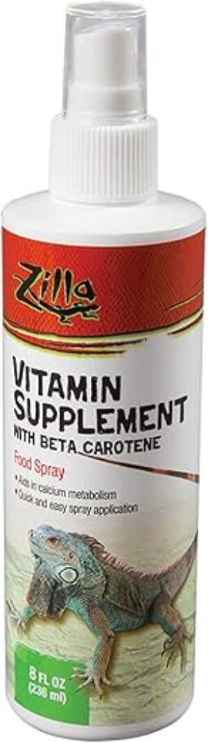 Zilla Vitamin Supplement Food Spray For Reptiles