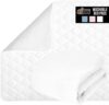 Gorilla Grip Washable Toddler Mattress Pad, Absorbent Leak Proof 52×34