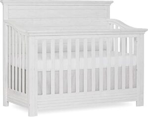 Evolur Waverly 5-in-1 Convertible Crib, Greenguard Certified