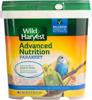 Wild Harvest WH-83540 Advanced Nutrition Diet for Parakeets