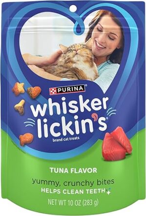 Whisker Lickin's Whisker Lickin's Crunchy Tuna Flavor Treats