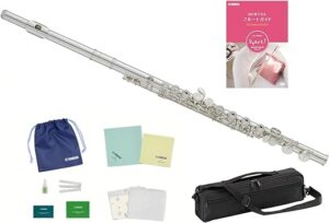 YAMAHA YFL-212 Flute, Standard Beginner Set