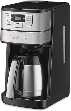 Cuisinart 10 Cup Coffee Maker With Grinder, DGB-450