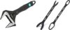 DURATECH 10-Inch Adjustable Wide Jaw Wrench