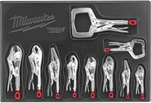 Milwaukee 10 Pc. Locking Plier Auto Kit MLW48223690