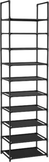 FIDUCIAL HOME 10 Tiers Sturdy Shoe Rack