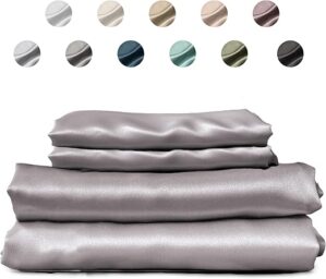 Colorado Home Co 100% Mulberry Silk Bed Sheets Set