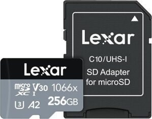 Lexar 1066x Micro SD Card 256GB