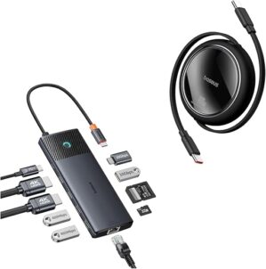 Baseus 10Gbps Docking Station & Mini 100W Cable