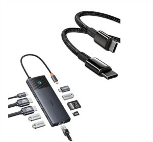 Baseus 10Gbps Docking Station & PD 100W Cable