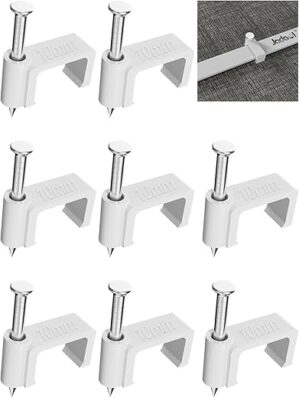 Jadaol 10mm Cable Clips With Nails