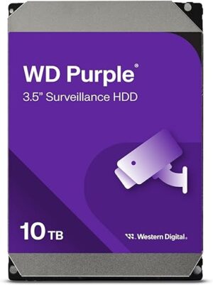 Western Digital 10TB Purple Surveillance Hard Drive - WD102PURZ