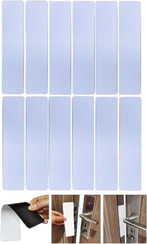 YnFag 12 Pack Magnetic Door Lockdown Strips