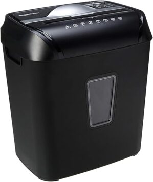 Amazon Basics 12 Sheet Cross Cut Paper Shredder