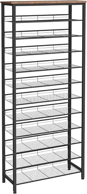 HOOBRO 12-Tier Large Capacity Shoe Rack