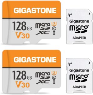 Gigastone 128GB 2-Pack Micro SD Card, 4K