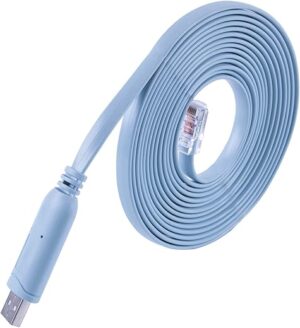 Green-utech 12FT USB To RJ45 RS232 Cable