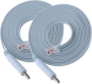 Green-utech 12FT USB To RJ45 RS232 Console Cable