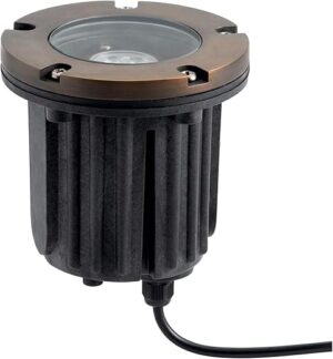 Kichler 12V In-Ground Brass Trim, Centennial