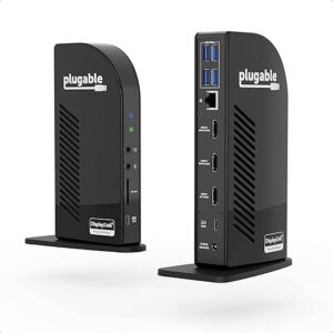 Plugable 13-in-1 USB-C Triple Monitor Dock
