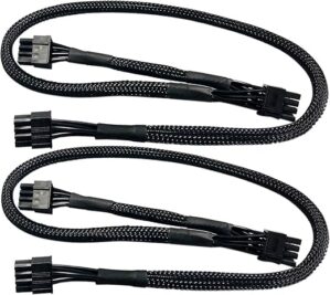 TeamProfitcom 16 AWG ATX 8 Pin To Dual PCIe Cable
