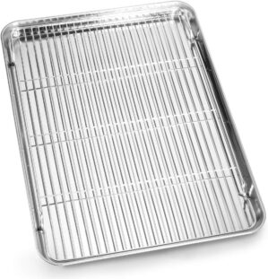 Bastwe 16-Inch Stainless Steel Baking Set
