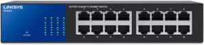 Linksys 16-Port Gigabit Ethernet Unmanaged Switch SE3016