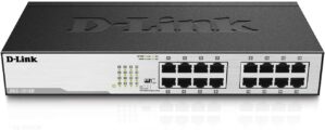 D-Link 16 Port Gigabit Unmanaged Network Hub DGS-1016D