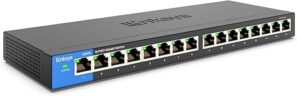 Linksys 16 Port Gigabit Unmanaged Network Switch