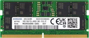 SAMSUNG 16GB DDR5 4800MHz SODIMM Laptop RAM M425R2GA3BB0-CQK