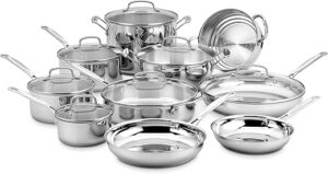 Cuisinart 17-Piece Cookware Set, Chef's Classic 77-17N
