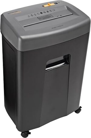 Amazon Basics 17-Sheet Cross Cut Shredder, Black