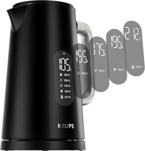 KRUPS 1.7L Electric Kettle, Smart Temp