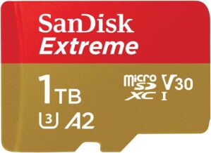SanDisk 1TB Extreme microSDXC UHS-I Card - SDSQXA1-1T00-GN6MA