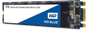 Western Digital 1TB WD Blue 3D NAND Internal SSD WDS100T2B0B