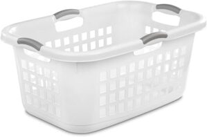 Sterilite 2 Bushel Ultra Laundry Basket, White