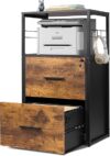 DEVAISE 2 Drawer Lateral File Cabinet With Lock