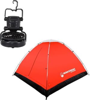 Wakeman 2 Person Camping Tent With Rain Fly