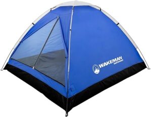 Wakeman 2-Person Dome Tent With Carry Bag