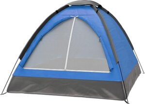 Wakeman 2 Person Lightweight Dome Tent (Blue)